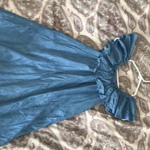 Off the shoulder dress